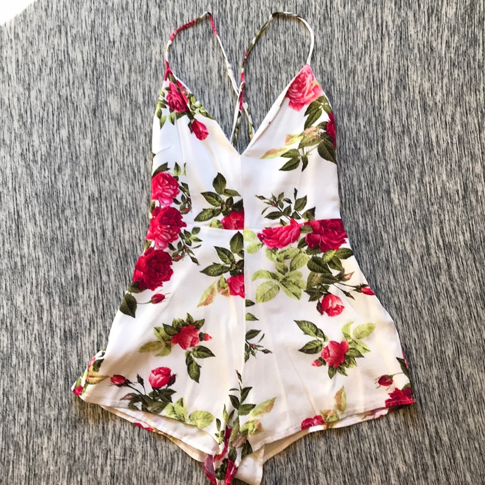 Floral Romper
